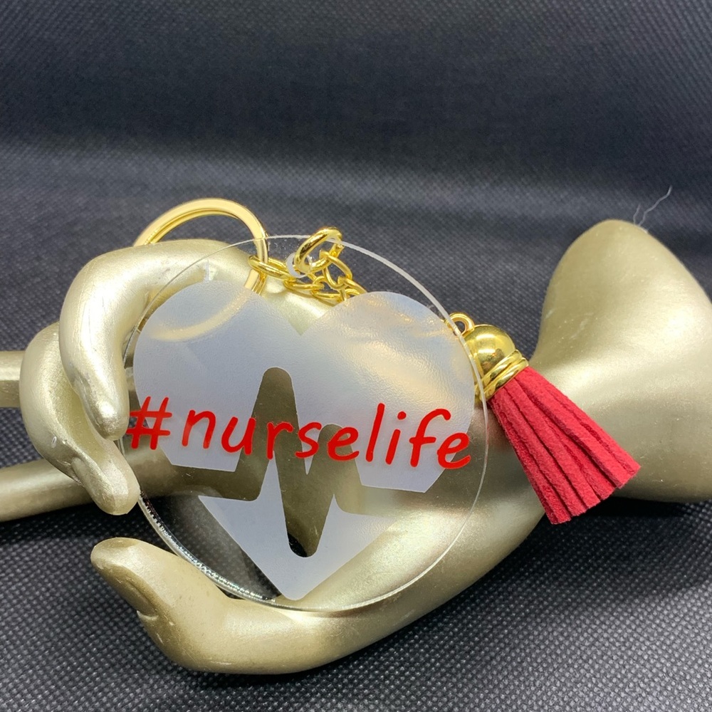 Nurse Life Keychain